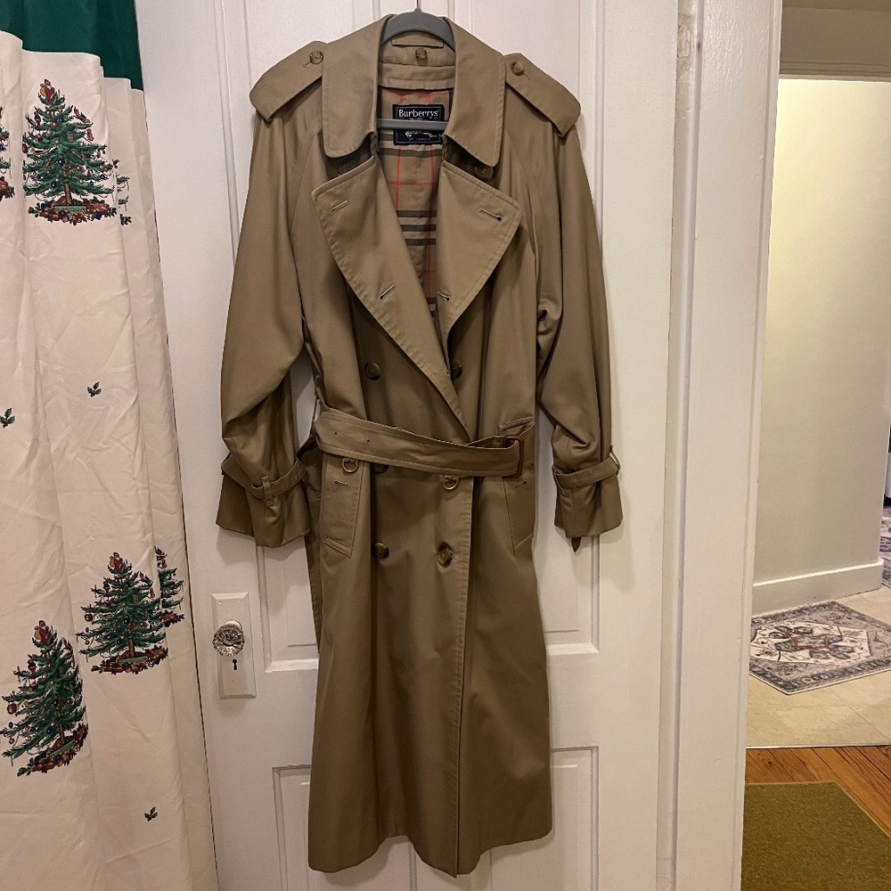 Burberry trench coat camel EUC